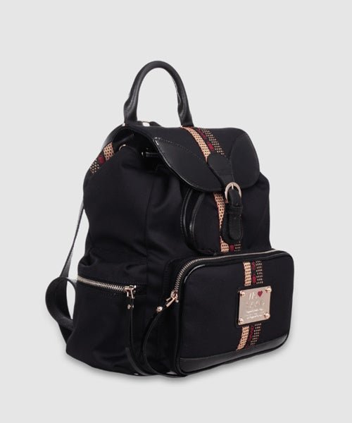 Mochila Diadora Preto/Macadamia