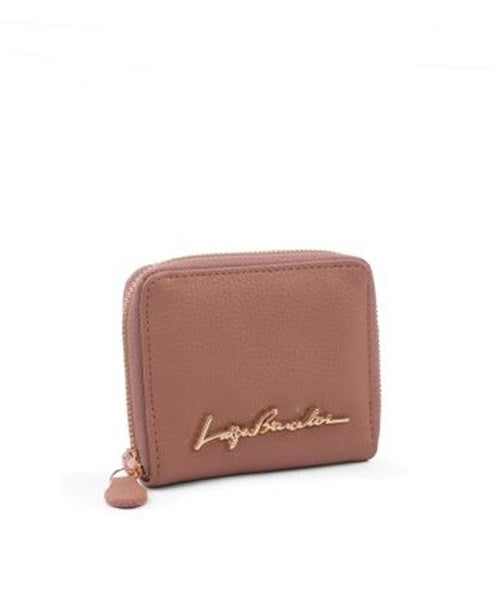 Carteira Porta-Cartões em Couro Nude