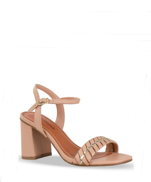 Sandália Couro Burnish Brown Sugar -