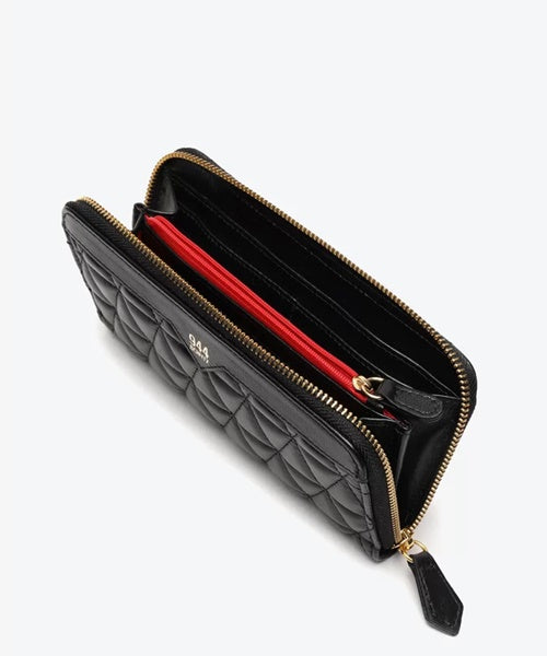 Carteira Grande 944 Matelassê Preto