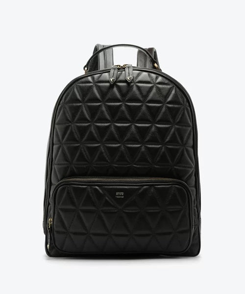 Mochila Couro Matelassê Preto