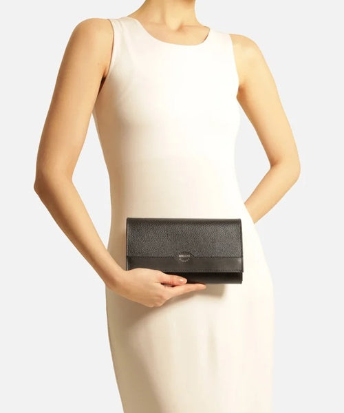 Porta-Passaporte Preto Básico