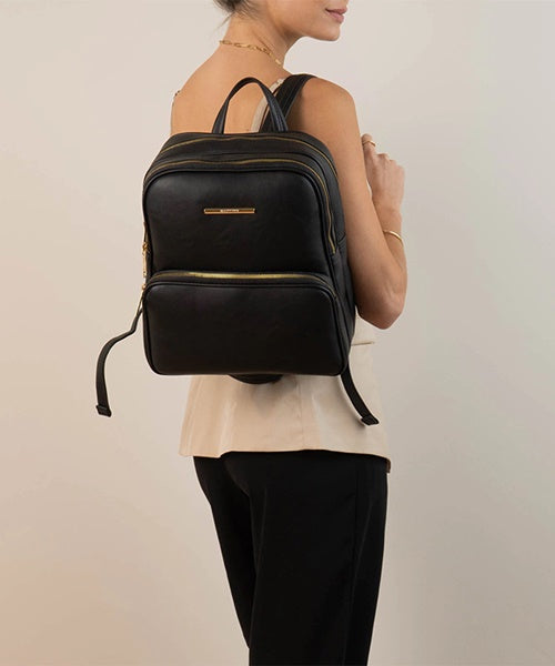 Mochila Preto Dupla Repartição