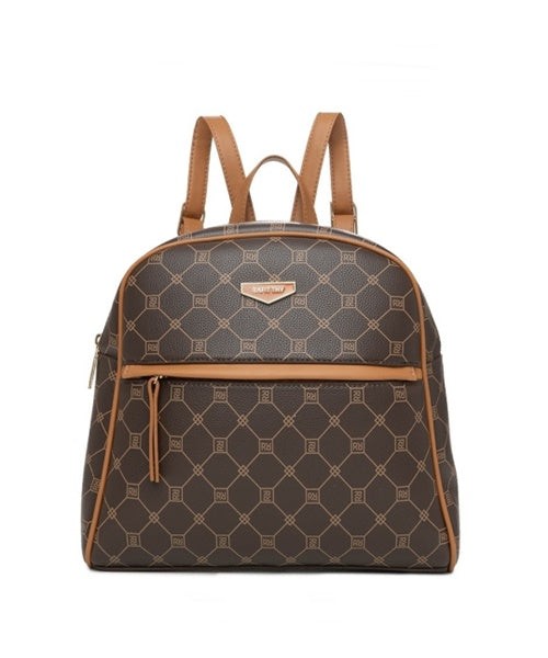 Mochila Dark Cacau/Caramelo