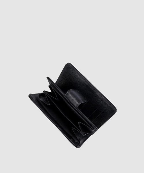 Carteira Pequena Fecho Magnético Preta