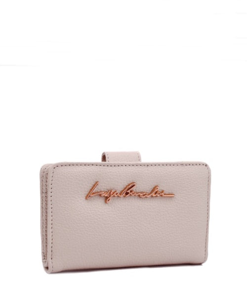 Carteira Pequena Fecho Magnético Off White