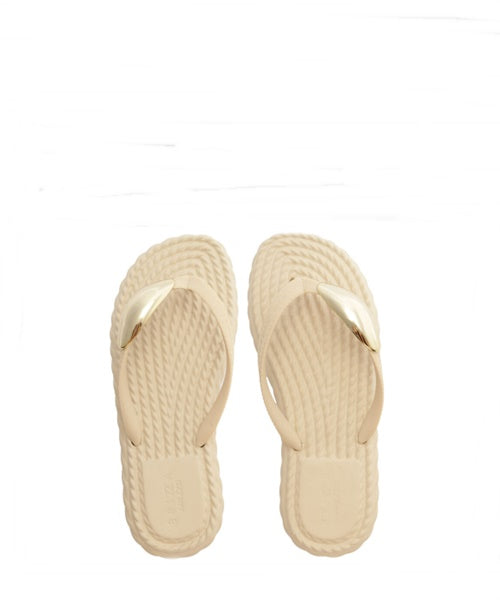 Chinelo de Dedo Marrocos Panacota Detalhe Dourado -