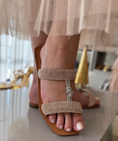 Sandália Rasteira Nozinho Rosê -