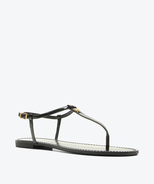 Rasteira Flat Belluno Preto -