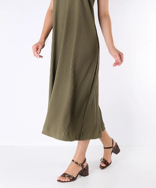 Sandália Bico Quadrado Couro Croco Marrom -