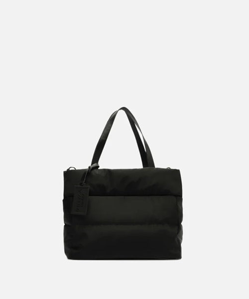 Bolsa Tiracolo Preta Nylon Gigi Pequena