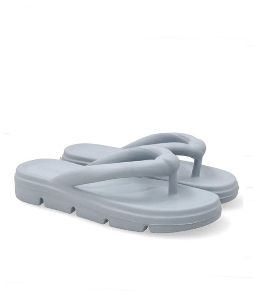 Chinelo Azul Claro Poofy Plataforma Eva