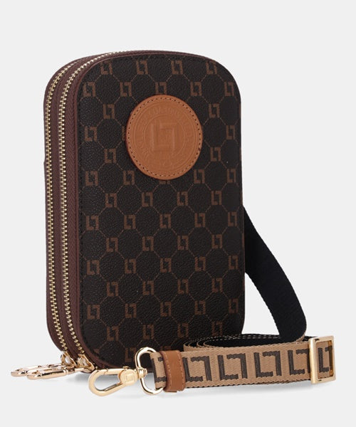 Mini Bag Bella Monograma Ll Mocca
