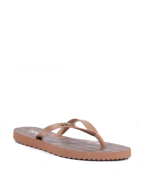 Chinelo Schutz Triangle Marrom