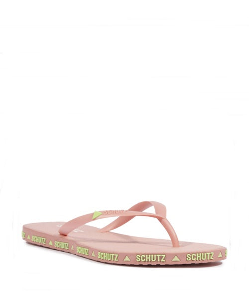 Chinelo Logo Rosa.
