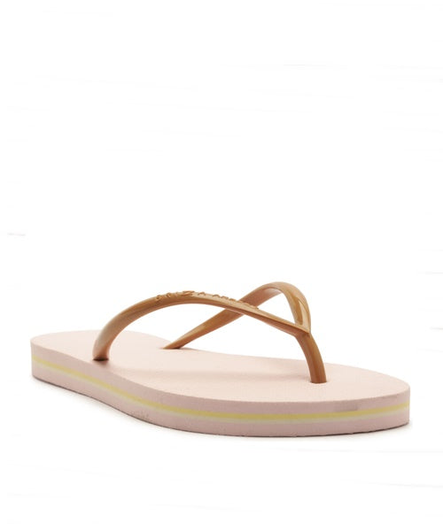 Chinelo Rosê Tira Marrom