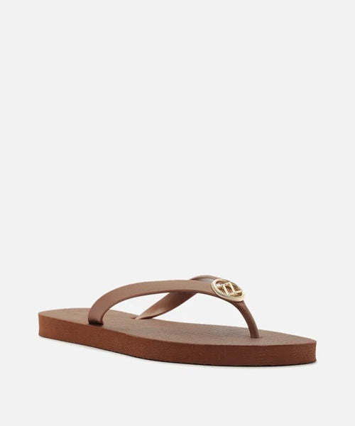 Chinelo Marrom Essential Metal ZZ
