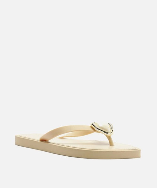 Chinelo de Dedo Off White Recouro Flash Pedra