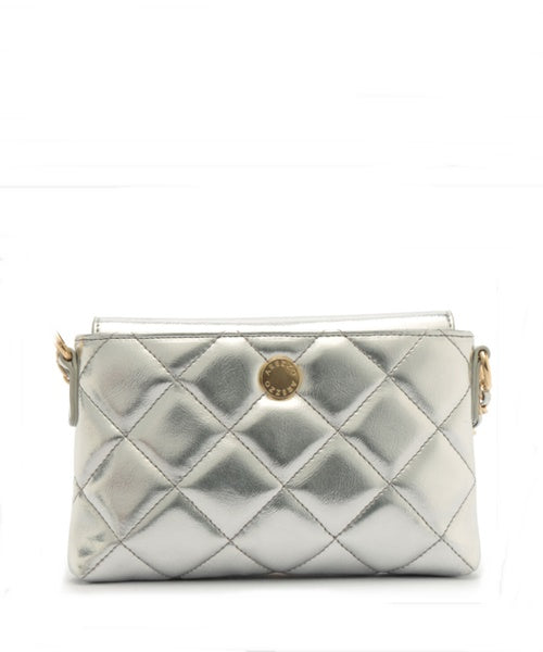 Bolsa Tiracolo Prata Pequena