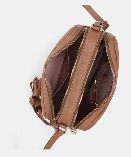 Bolsa Tiracolo Média New Ridge Argila