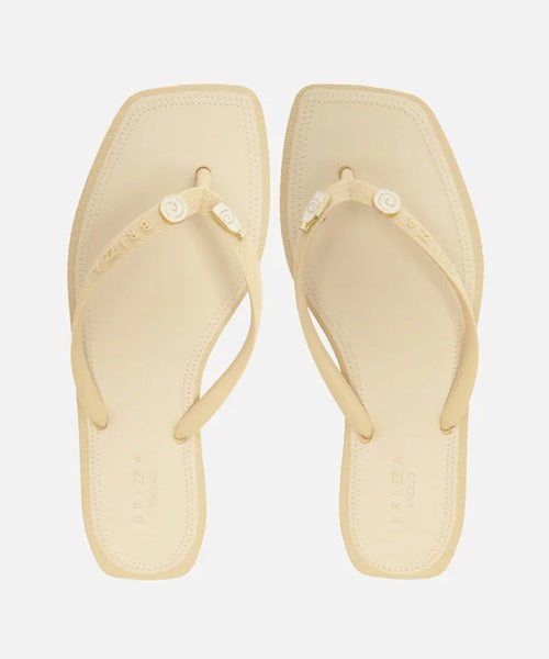 Chinelo Off White Recouro Square Bacio Di Latte