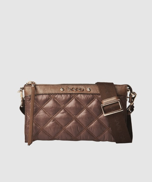 Bolsa Pequena em Nylon Café