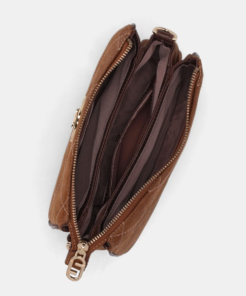 Bolsa Tiracolo Pequena Arenito Canela