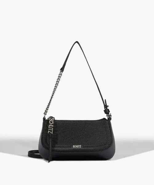 Bolsa Tiracolo Tina Pequena Preta