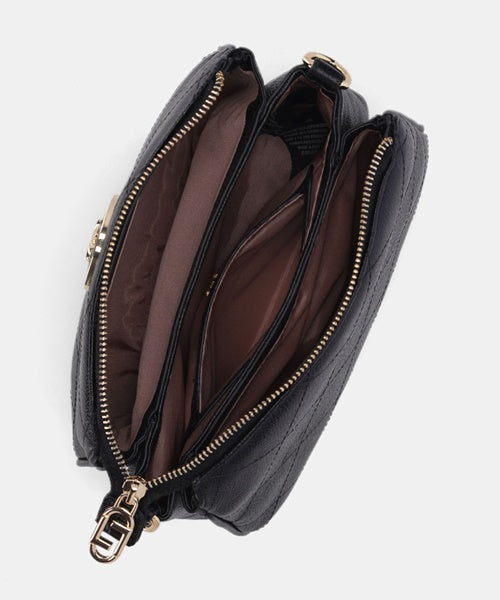 Bolsa Tiracolo Pequena New Ridge Preto