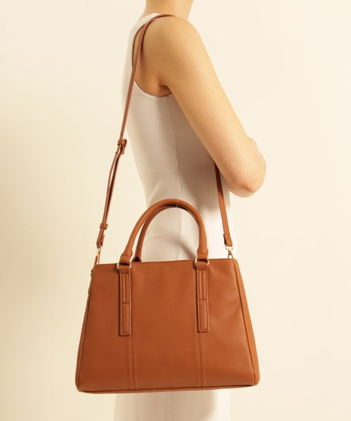 Bolsa Tote Marrom Grande