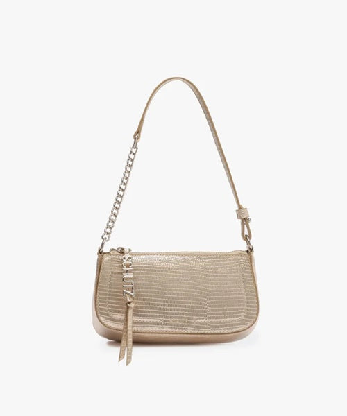 Bolsa Shoulder Tina Pequena Metalizada