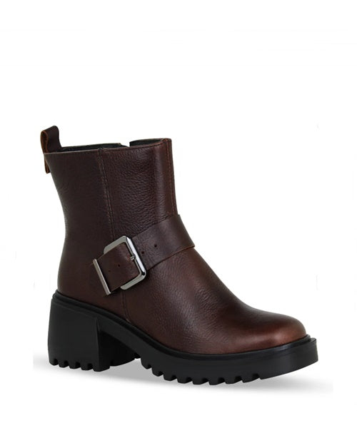 Bota Coturno Couro Vecchio Pinhao