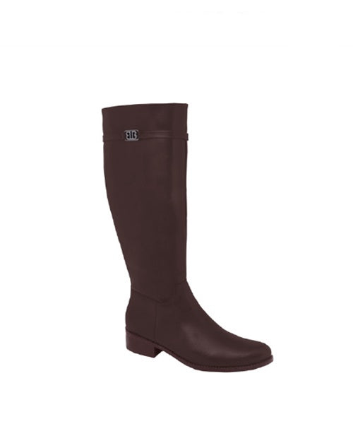 Bota Cano Longo Couro Atanado Napoli Marrom - Bottero