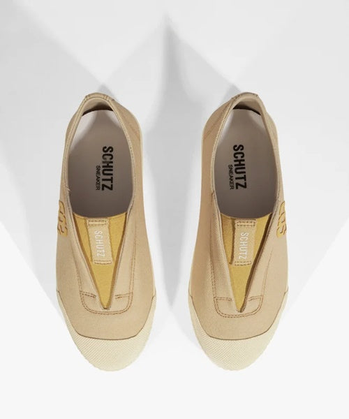 Tênis Smash Lona Bege