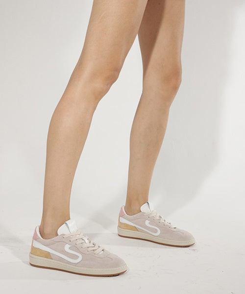 Tênis Suede Bege -