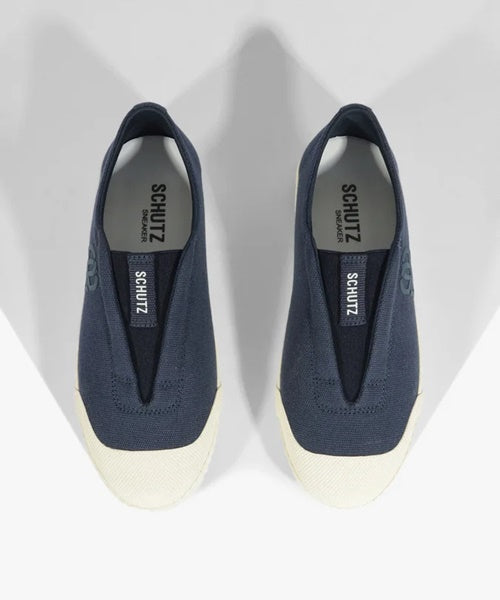 Tênis Smash Lona Azul