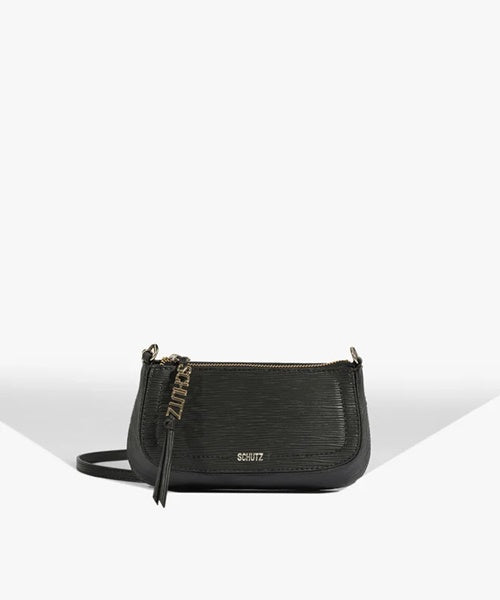 Bolsa Tiracolo Pequena Tina Preta