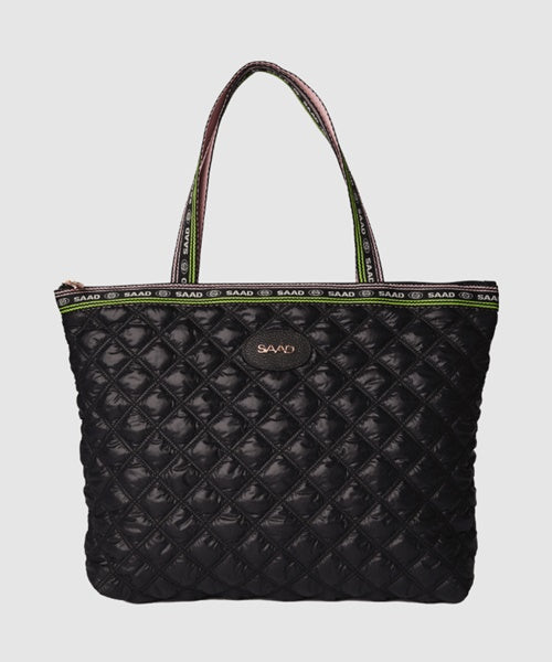 Bolsa Shopper Nylon Preto Lima