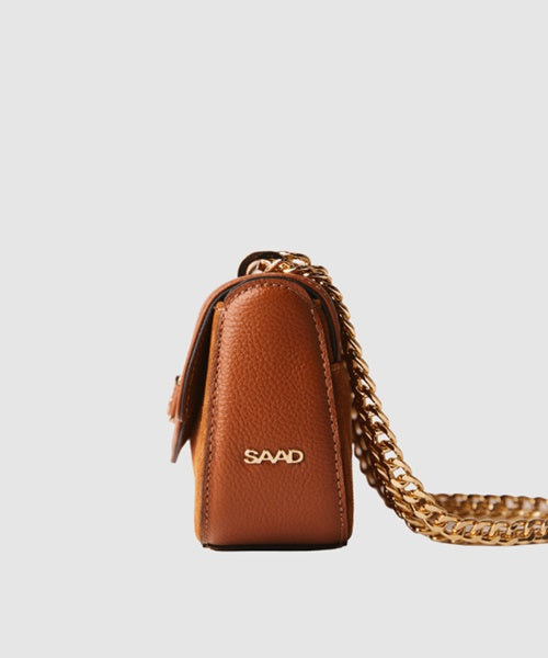 Bolsa Mini com Camurça Nos Moscada
