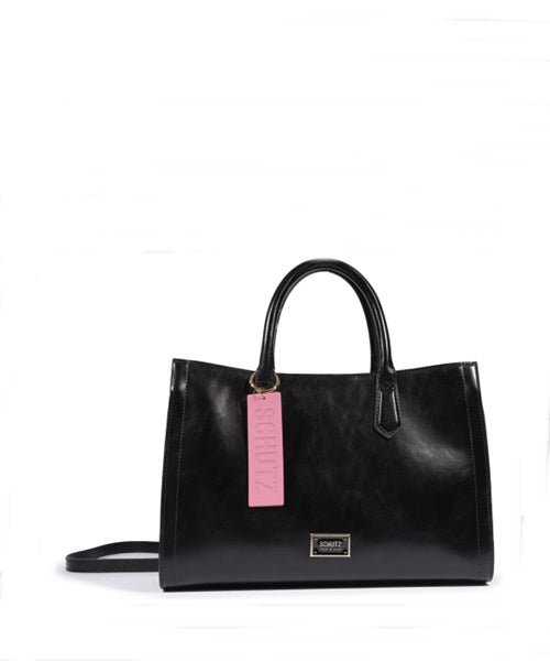 Bolsa Grande Estruturada Preta