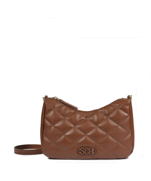 Bolsa Pequena Matelassê Caramelo