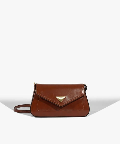 Bolsa Tiracolo Liese Pequena Marrom
