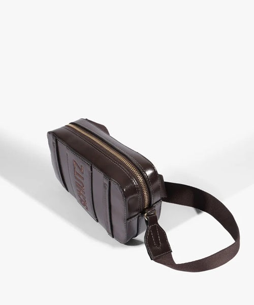 Bolsa Tiracolo Avery Pequena Marrom