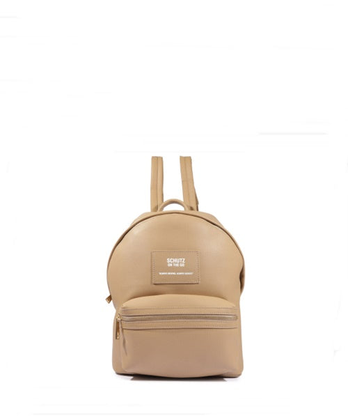 Mochila Couro Nude