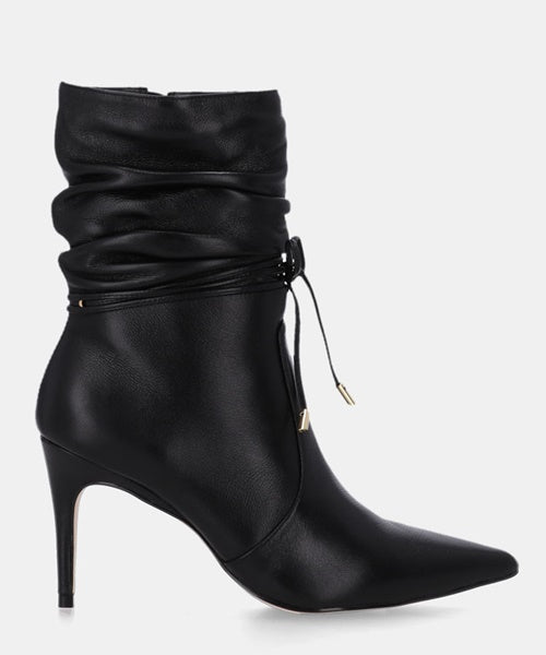 -Bota Cano Médio Saara Preto - Luz da Lua