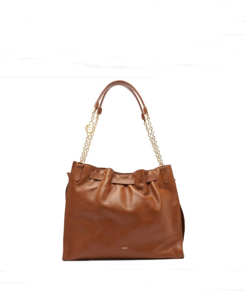 Bolsa Grande Couro Caramelo