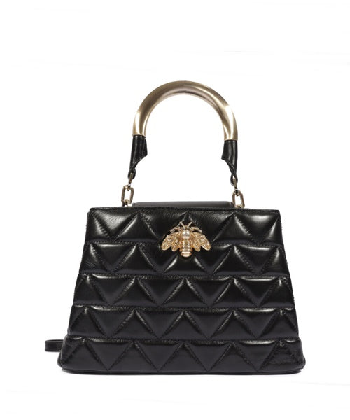 Bolsa Tote New Believe Grande Couro Preto