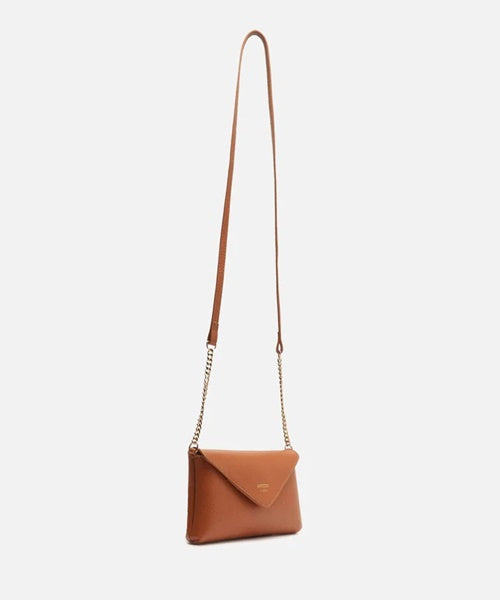 Bolsa Tiracolo Laranja Giorno Pequena Envelope