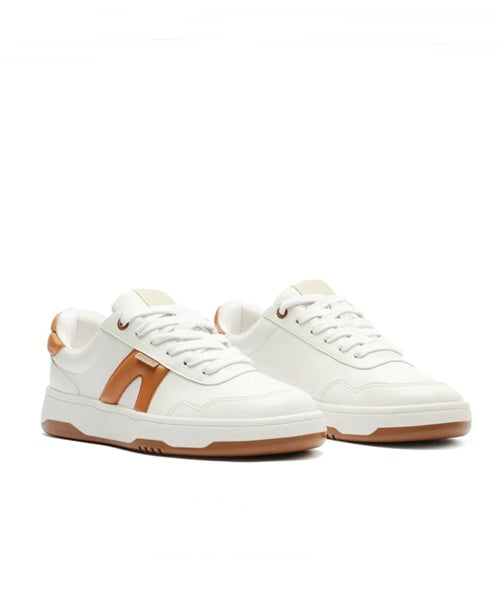 Tênis AC1119 Branco e Marrom