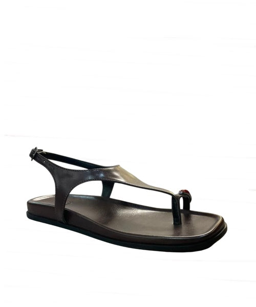 Sandália Papete Café